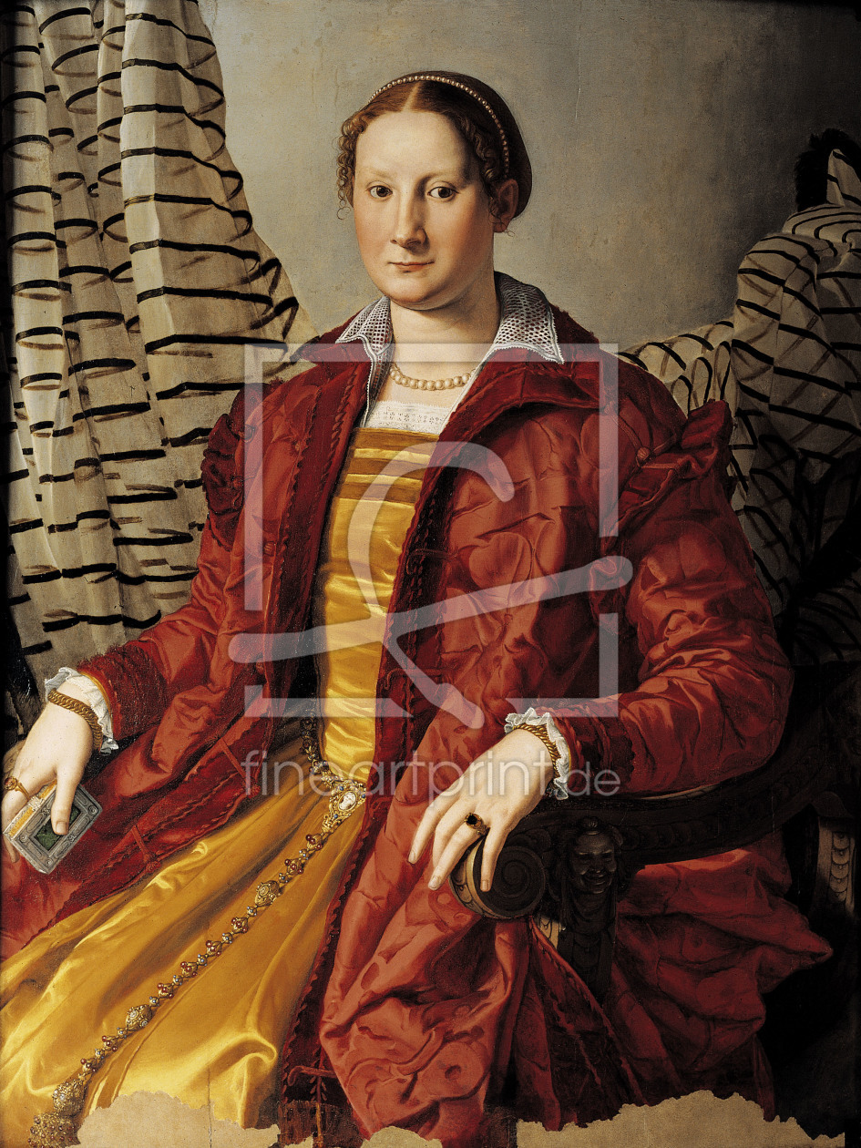 Bild-Nr.: 30002758 A.Bronzino, Portrait of a woman erstellt von Bronzino, Agnolo