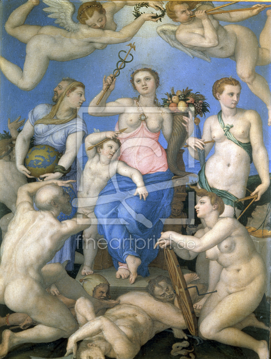 Bild-Nr.: 30002764 A.Bronzino, Allegory of Happiness erstellt von Bronzino, Agnolo