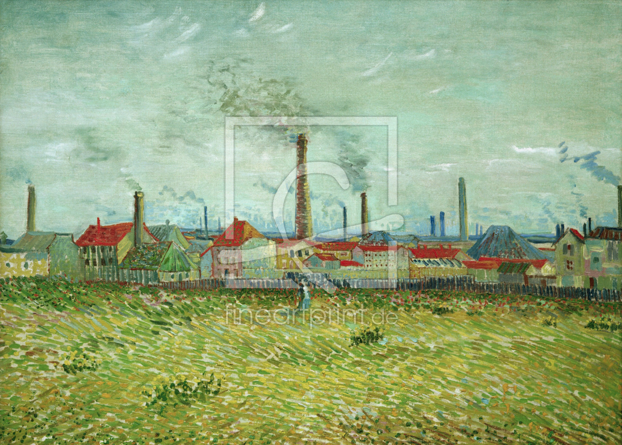 Bild-Nr.: 30002798 Van Gogh / Factories in Asnières erstellt von van Gogh, Vincent