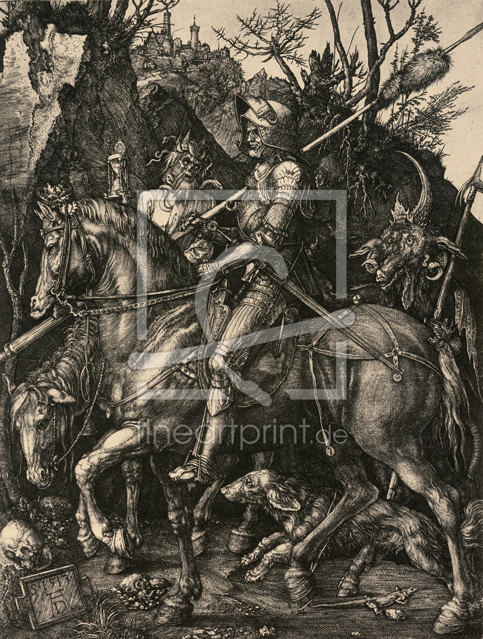 Bild-Nr.: 30002952 Knight, Death and Devil / DÃ¼rer / 1513 erstellt von DÃ¼rer, Albrecht