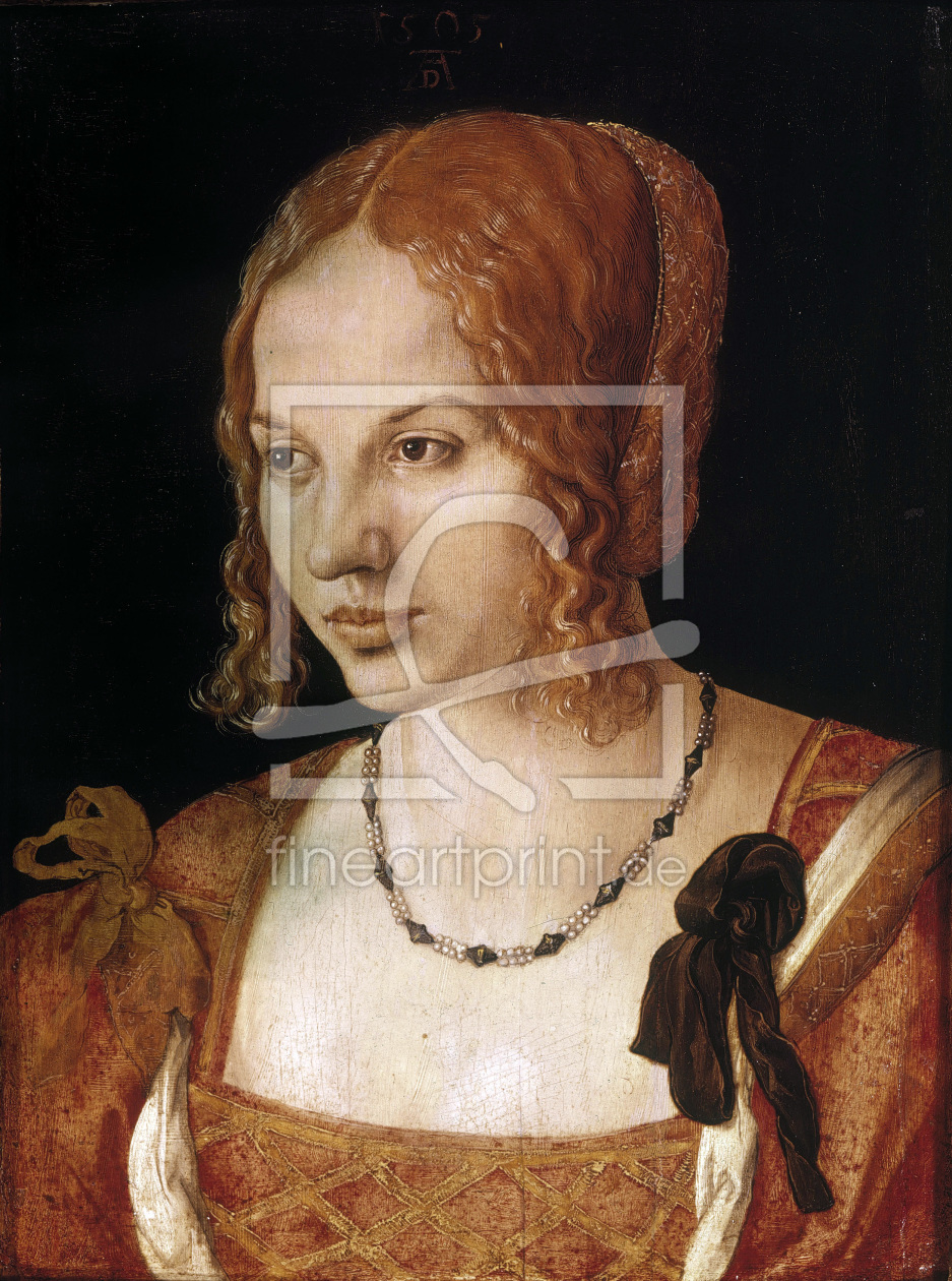 Bild-Nr.: 30003004 Portrait of Venetian Woman / Dürer/ 1505 erstellt von Dürer, Albrecht