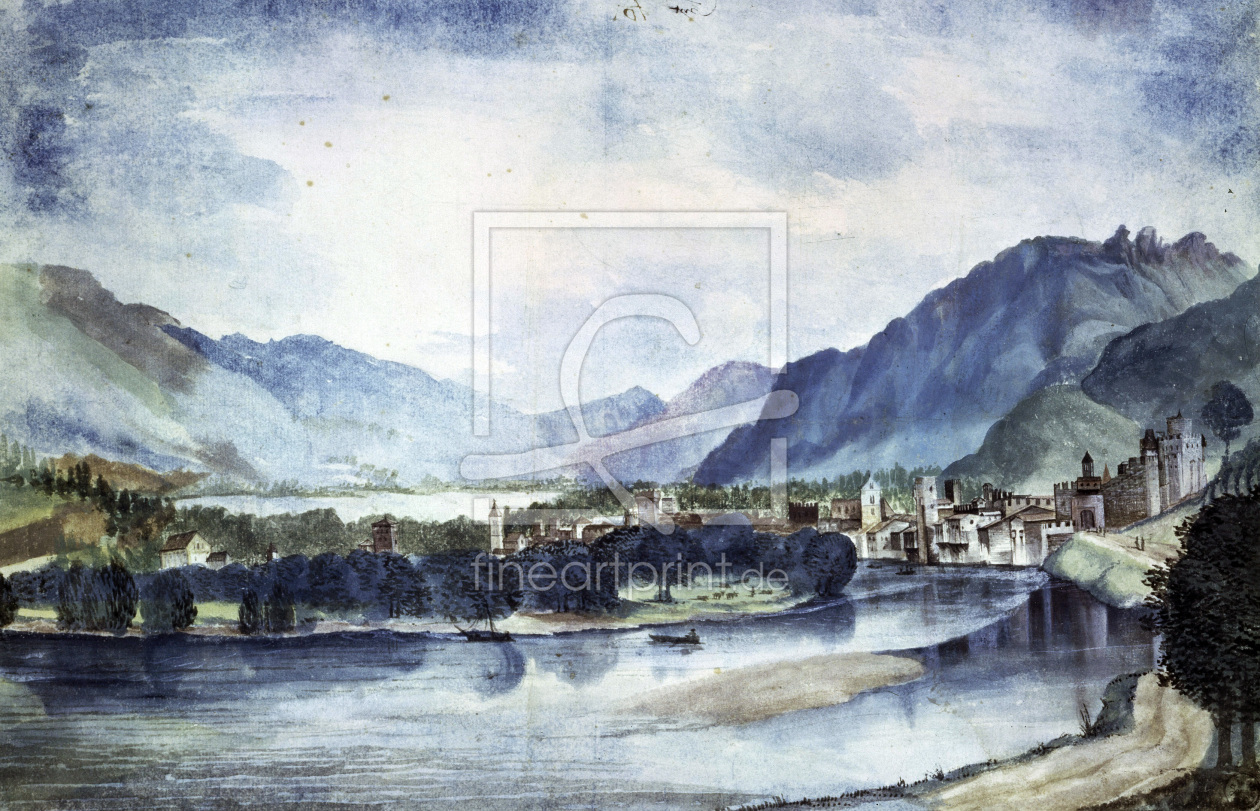 Bild-Nr.: 30003028 Trient / View / Watercolour by DÃ¼rer erstellt von DÃ¼rer, Albrecht