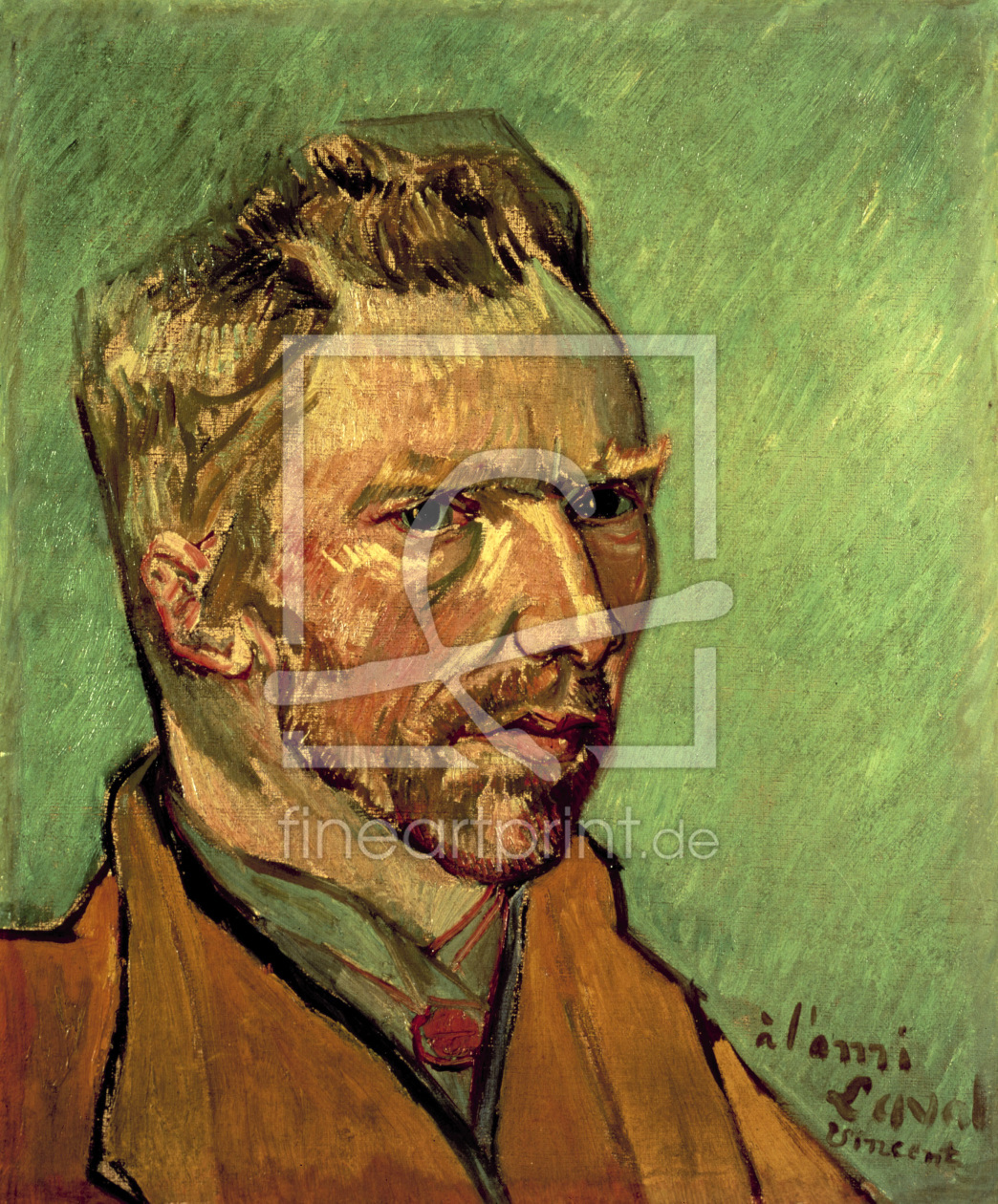 Bild-Nr.: 30003072 van Gogh/ Self-portrait / 1888 erstellt von van Gogh, Vincent