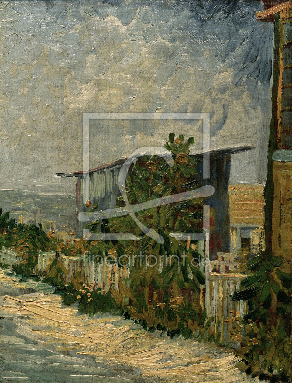 Bild-Nr.: 30003090 V.v.Gogh, Shelter on Montmartre/ Paint. erstellt von van Gogh, Vincent
