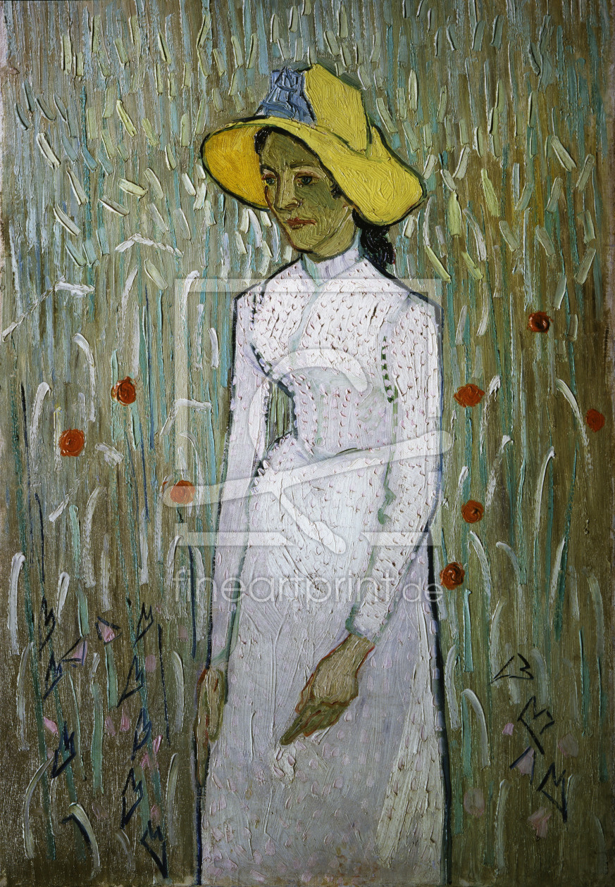 Bild-Nr.: 30003222 V.van Gogh, Girl in White /Paint./ 1890 erstellt von van Gogh, Vincent