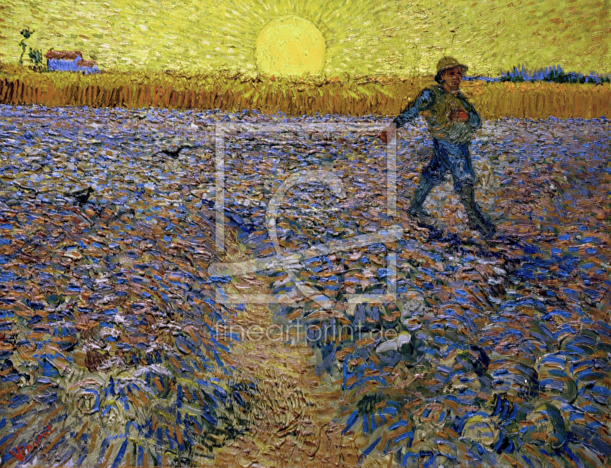Bild-Nr.: 30003362 Van Gogh / Sower at sunset erstellt von van Gogh, Vincent