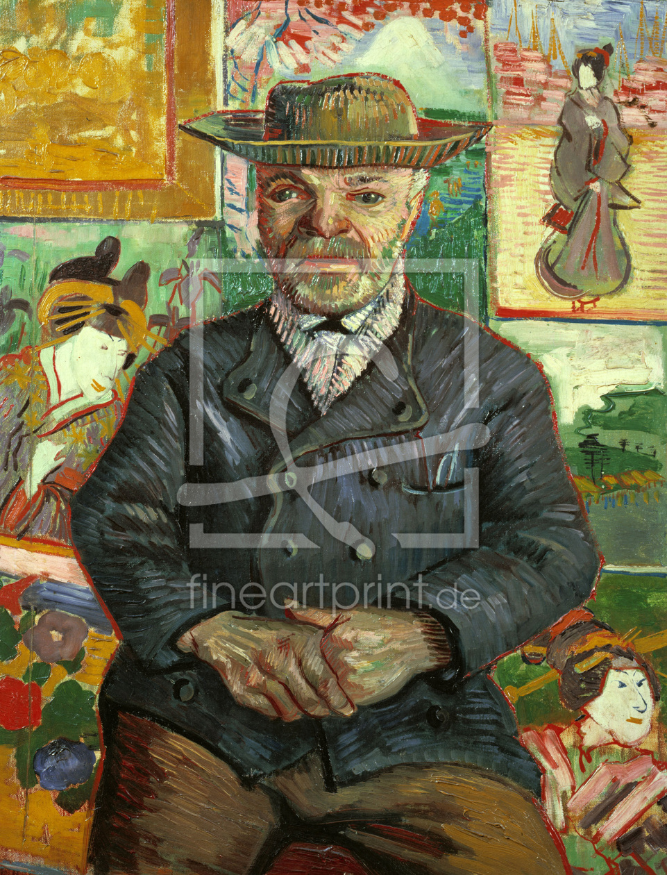 Bild-Nr.: 30003398 van Gogh / Portrait of Pere Tanguy /1887 erstellt von van Gogh, Vincent