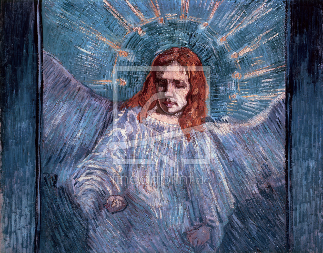 Bild-Nr.: 30003434 Van Gogh / The Angel / 1889 erstellt von van Gogh, Vincent