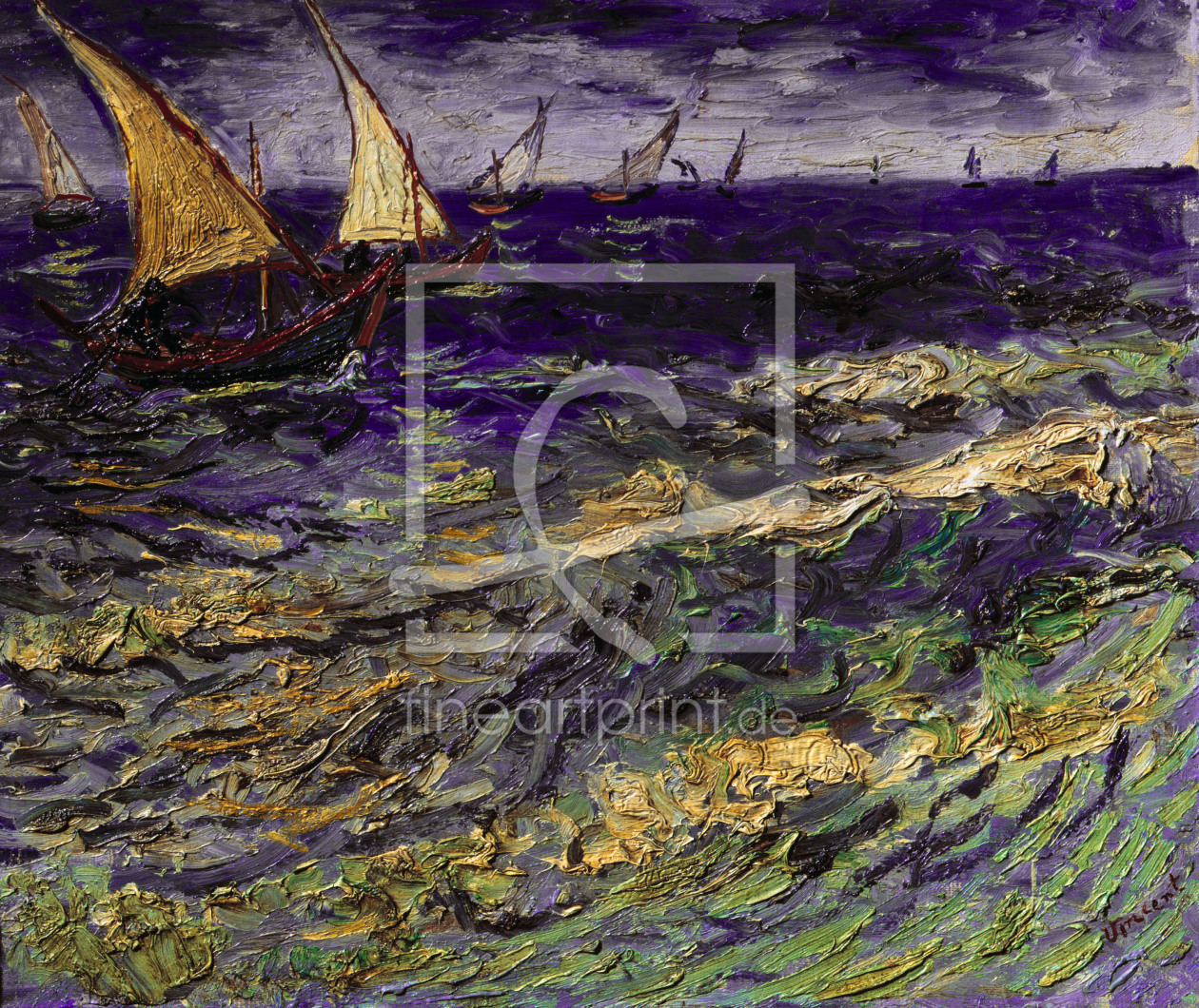 Bild-Nr.: 30003458 van Gogh / Seascape / 1888 erstellt von van Gogh, Vincent