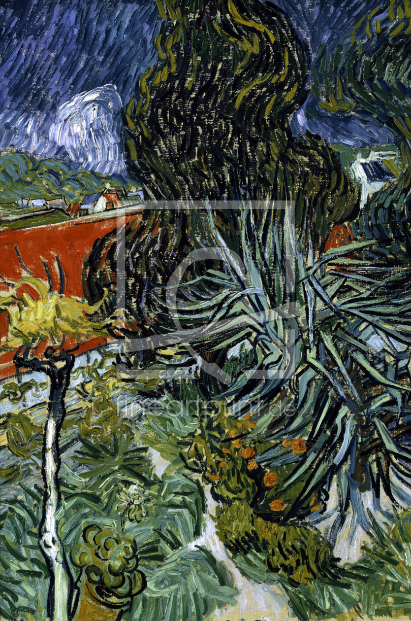 Bild-Nr.: 30003468 Van Gogh / Dr. Gachet's Garden / 1890 erstellt von van Gogh, Vincent