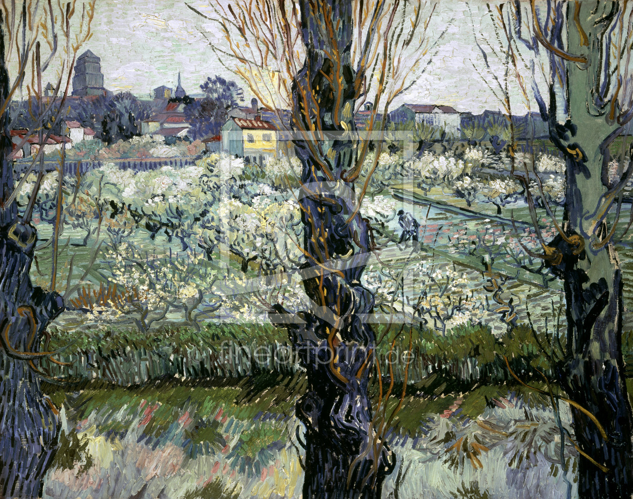 Bild-Nr.: 30003474 Van Gogh / View of Arles / 1889 erstellt von van Gogh, Vincent