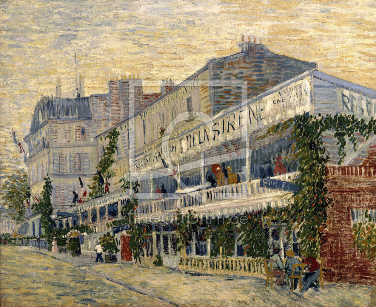 Bild-Nr.: 30003476 Van Gogh / Restaurant de la Sirène /1887 erstellt von van Gogh, Vincent