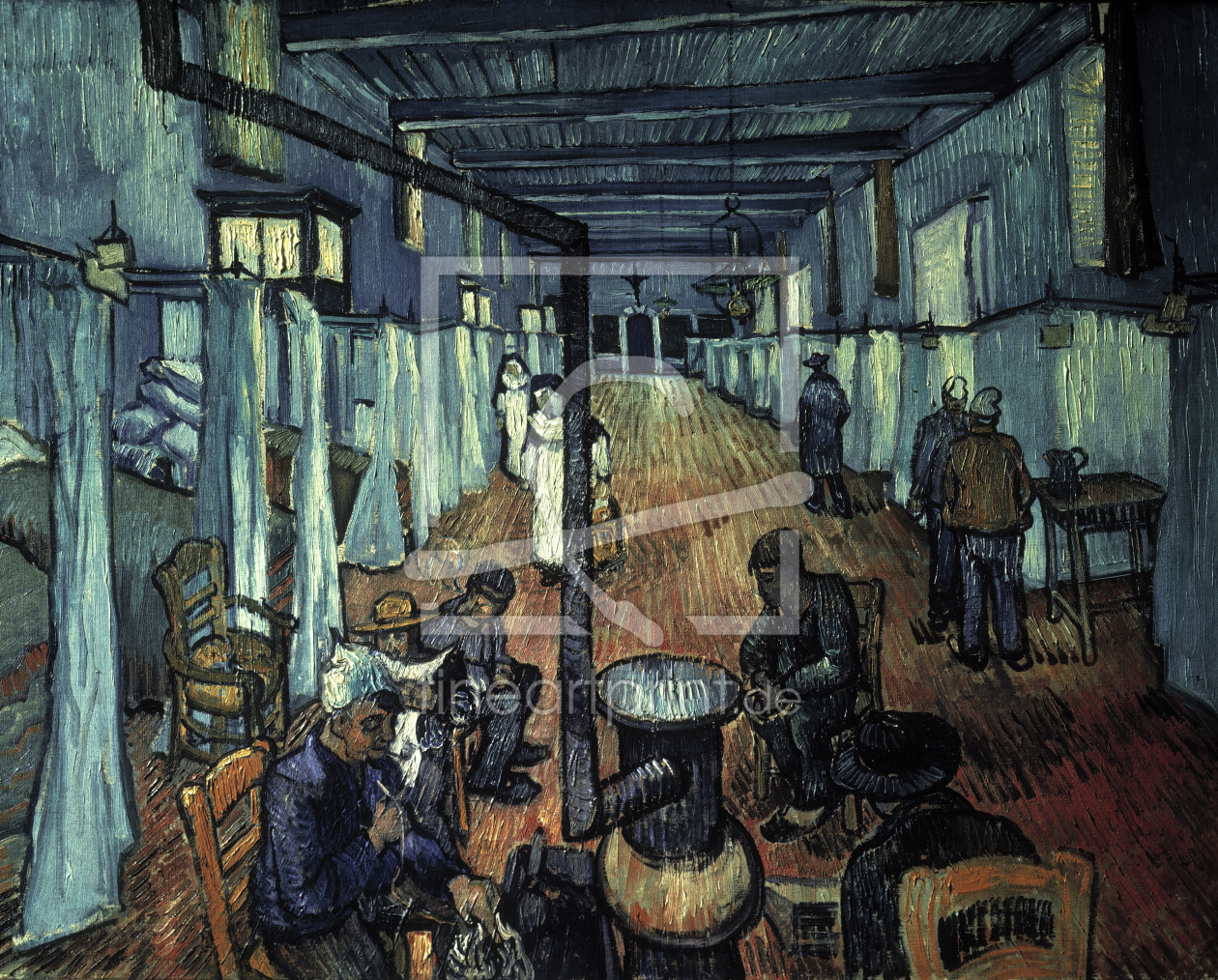 Bild-Nr.: 30003488 Van Gogh/Dormitory at the Hospital/1889 erstellt von van Gogh, Vincent