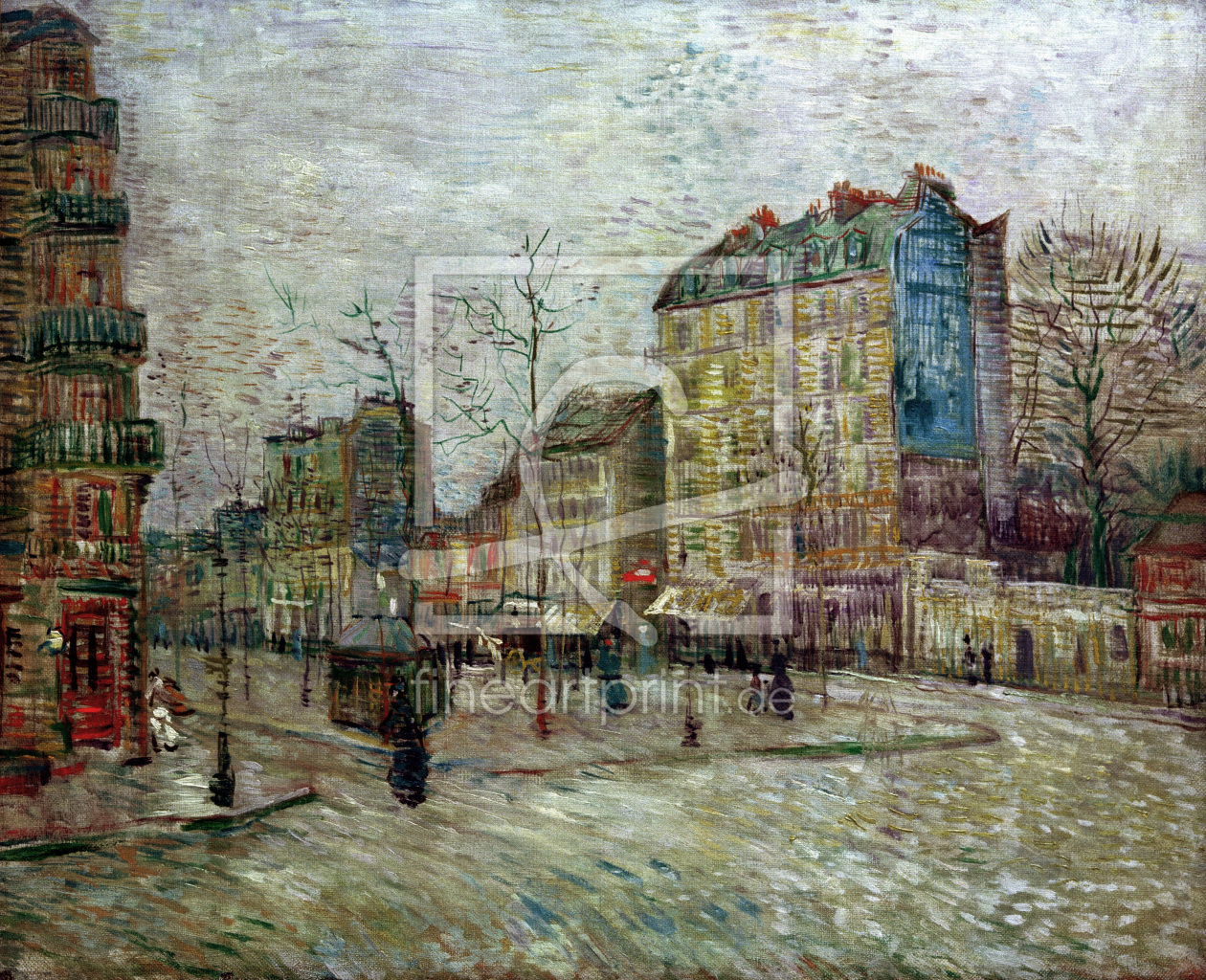 Bild-Nr.: 30003500 V.v.Gogh, Boulevard de Clichy erstellt von van Gogh, Vincent