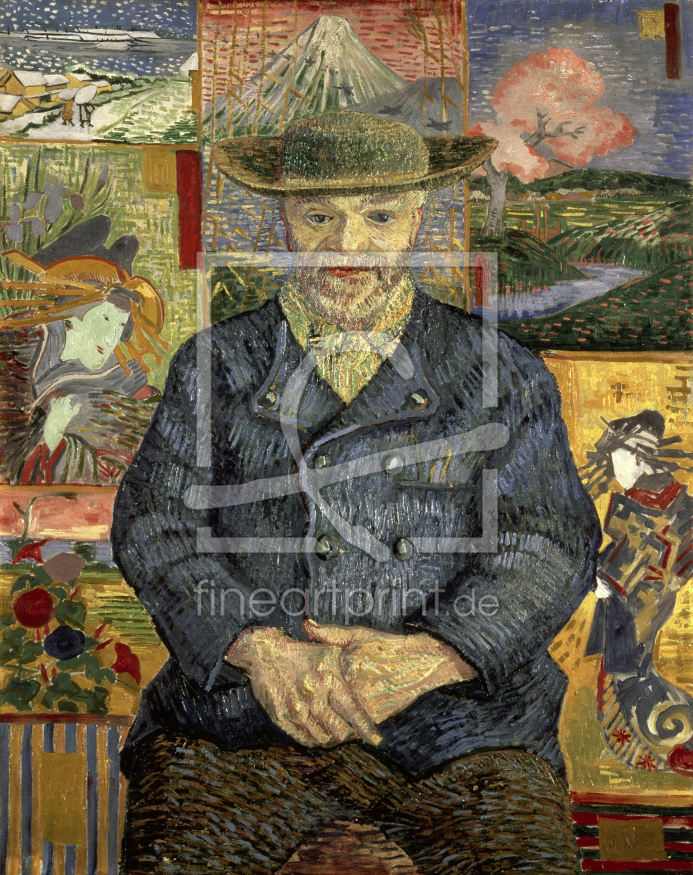 Bild-Nr.: 30003540 van Gogh /Portrait of Pere Tanguy /1887 erstellt von van Gogh, Vincent