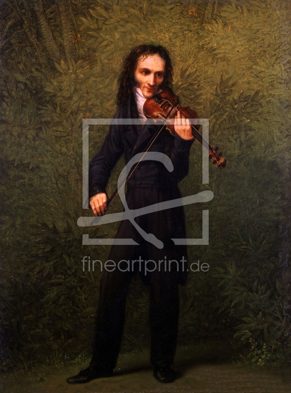 Bild-Nr.: 30003560 Niccolo Paganini / painting by Kersting erstellt von Kersting, Georg Friedrich