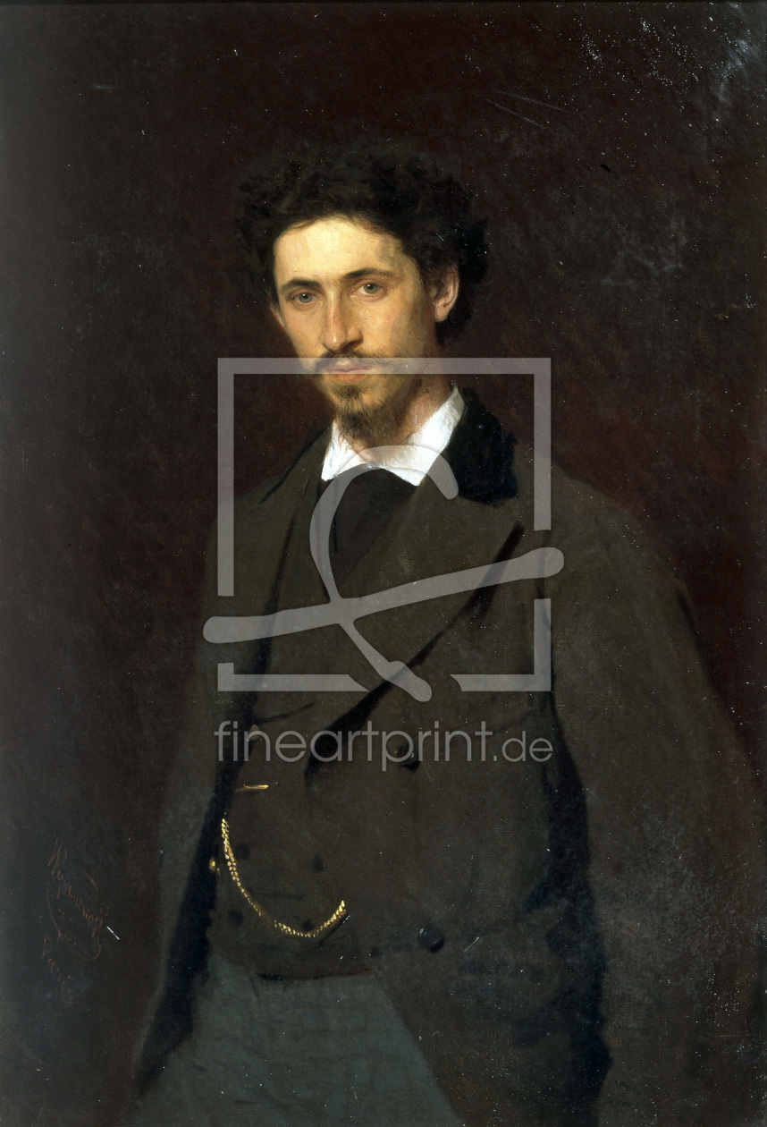 Bild-Nr.: 30003646 Ilya Y.Repin / Paint.by Kramskoy / 1876 erstellt von Kramskoi, Iwan Nikolajewitsch