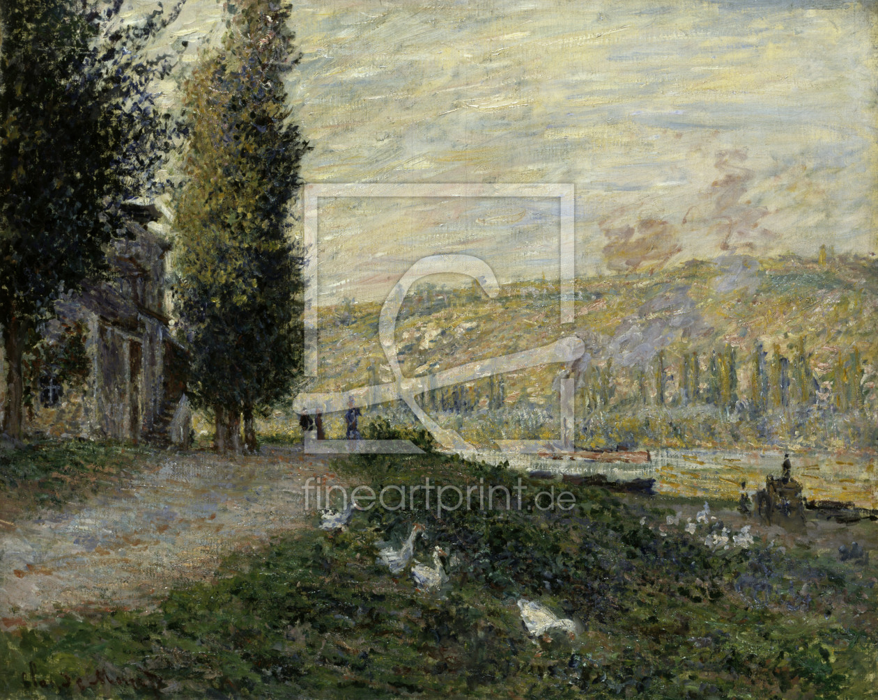 Bild-Nr.: 30004008 Monet/Embankment o.Seine, Lavacourt/1879 erstellt von Monet, Claude