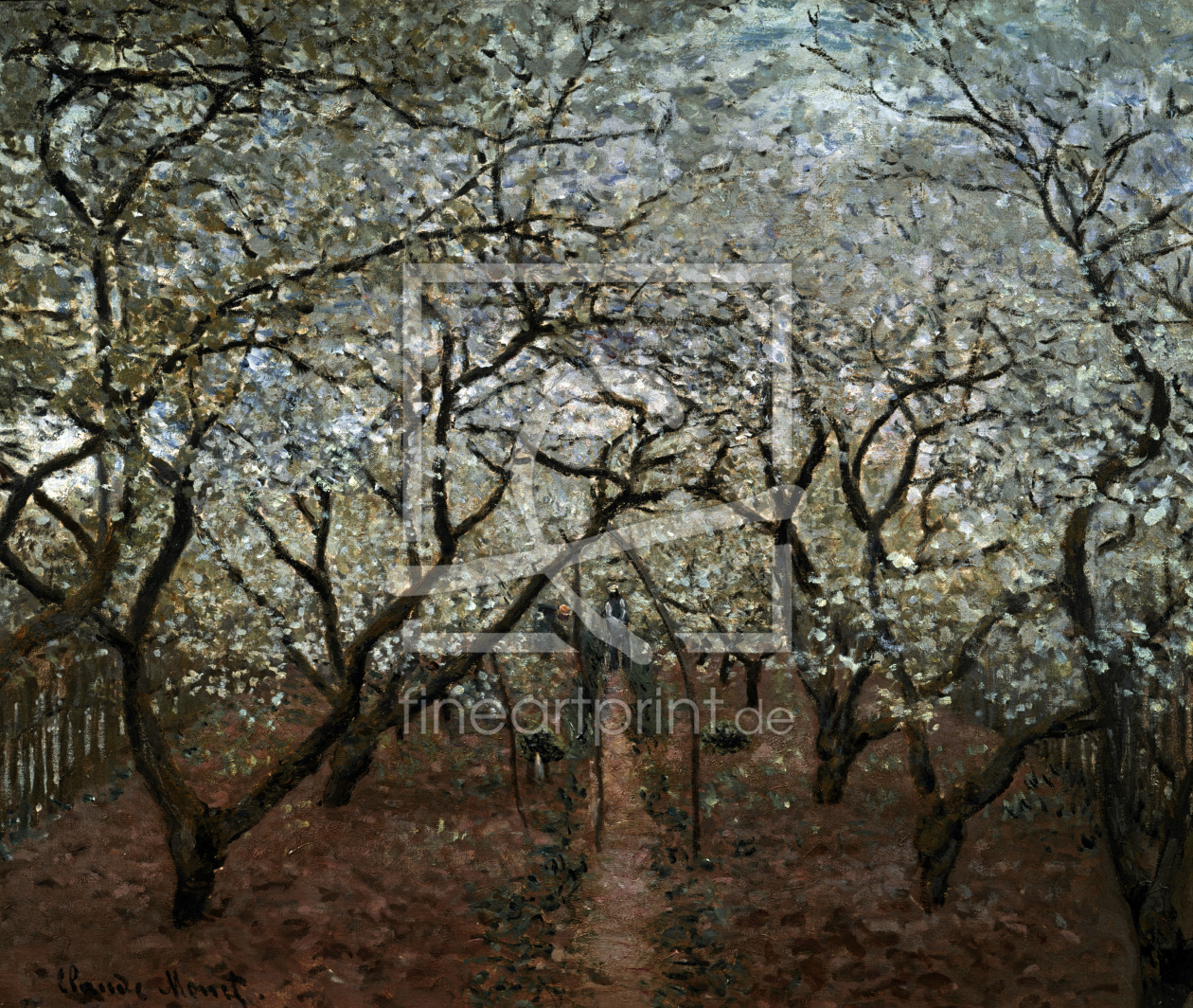 Bild-Nr.: 30004058 Monet / Blossoming Orchard / 1879 erstellt von Monet, Claude