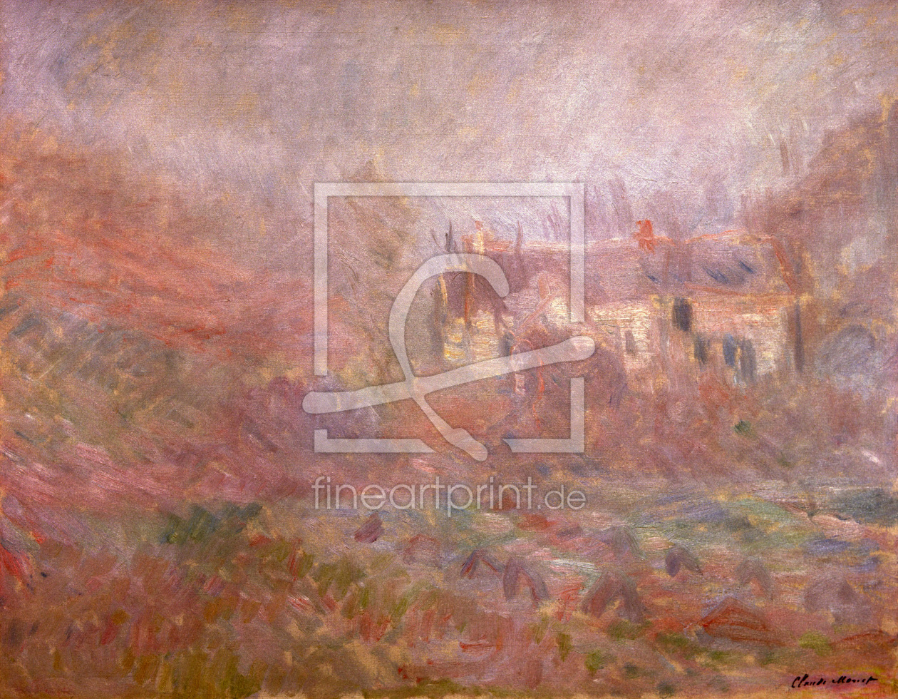 Bild-Nr.: 30004080 C.Monet / House in Falaise in the Fog erstellt von Monet, Claude