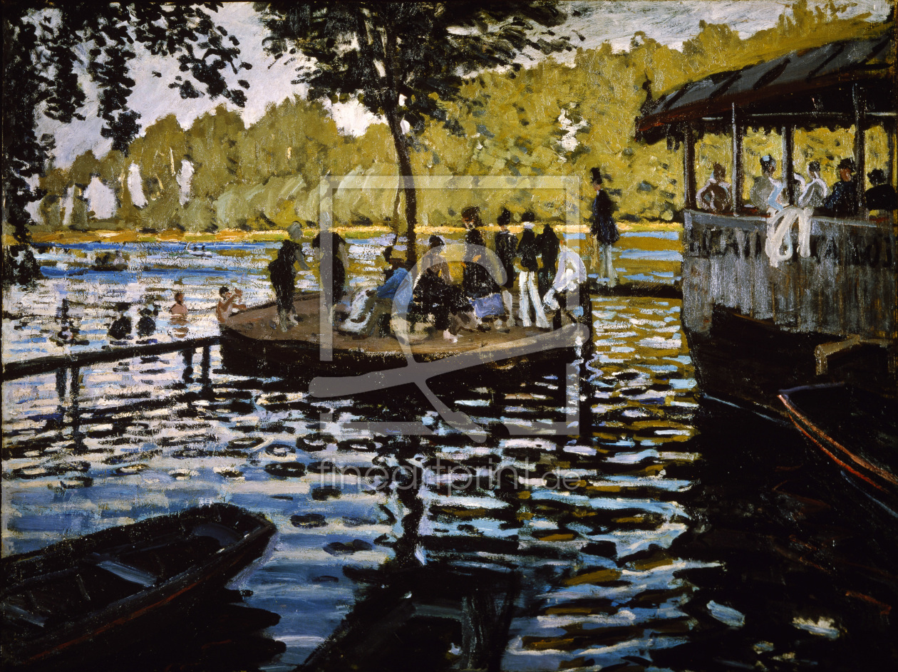 Bild-Nr.: 30004102 C.Monet, La Grenouillère erstellt von Monet, Claude