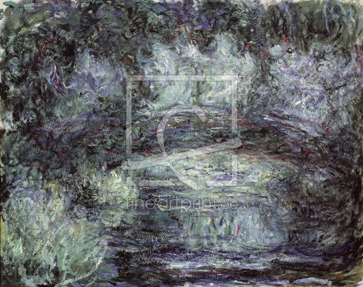 Bild-Nr.: 30004158 Claude Monet / The Japanese Pond / 1919 erstellt von Monet, Claude