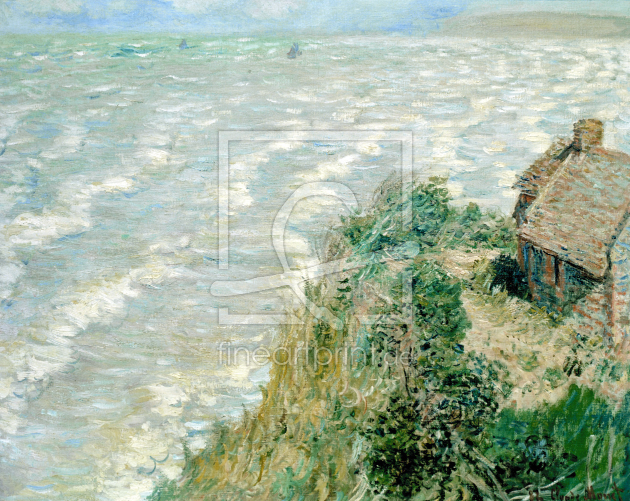 Bild-Nr.: 30004186 Monet / Flood in Pourville / 1882 erstellt von Monet, Claude