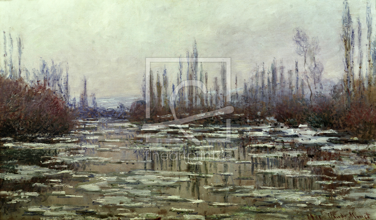 Bild-Nr.: 30004202 C.Monet, Eisbruch erstellt von Monet, Claude