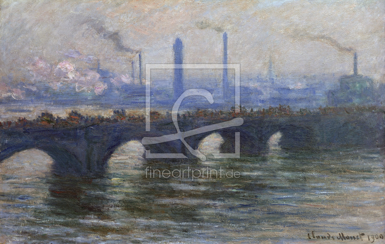 Bild-Nr.: 30004238 Monet / Waterloo Bridge / 1900 erstellt von Monet, Claude
