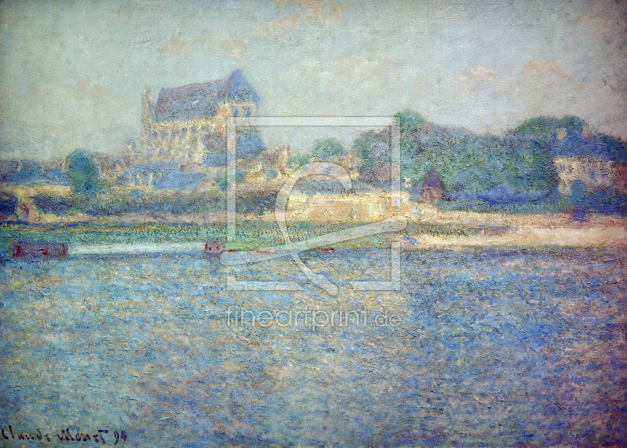 Bild-Nr.: 30004256 C.Monet, Kirche in Vernon erstellt von Monet, Claude