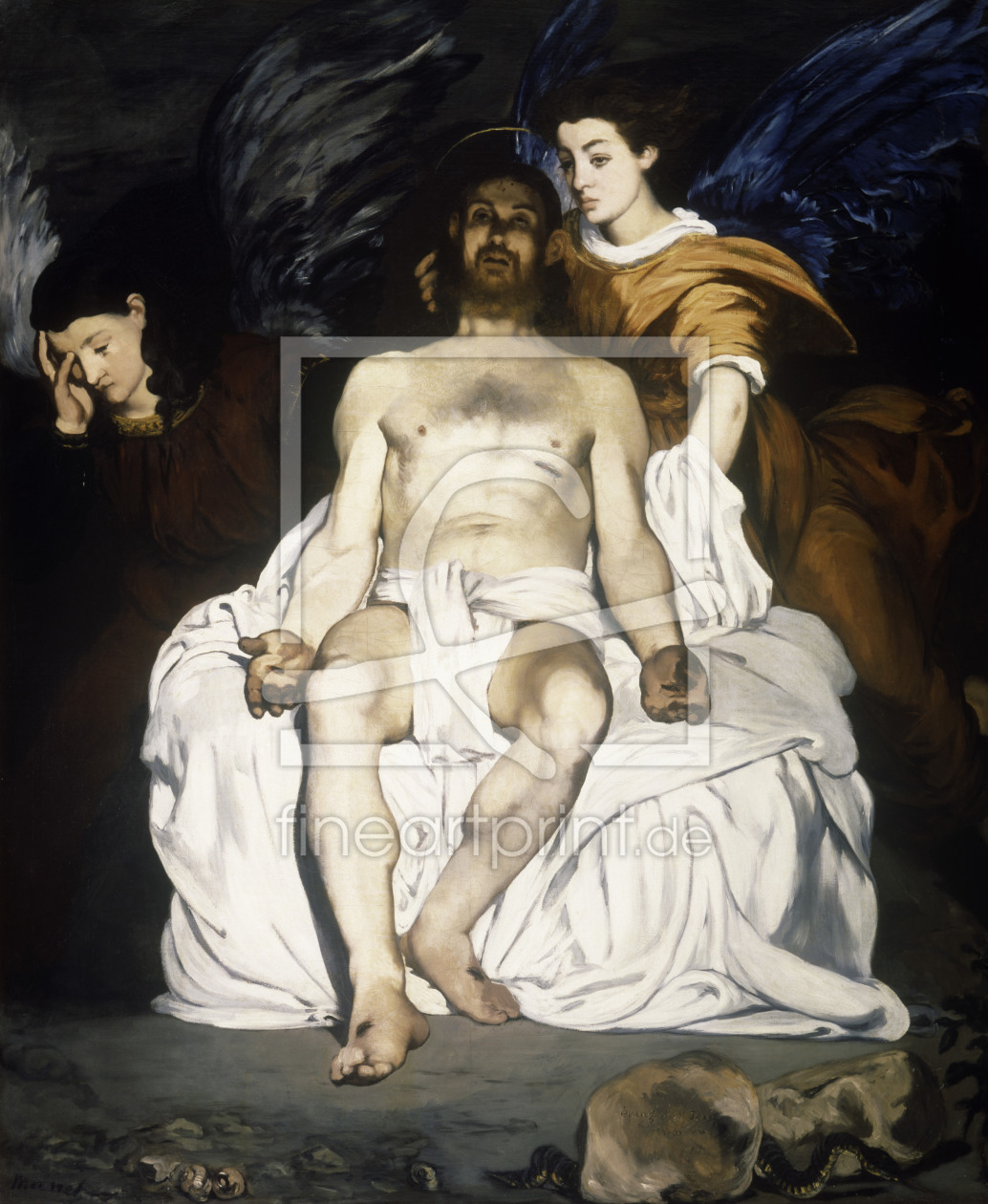 Bild-Nr.: 30004442 Manet / Dead Christ and Angels / 1864 erstellt von Manet, Edouard