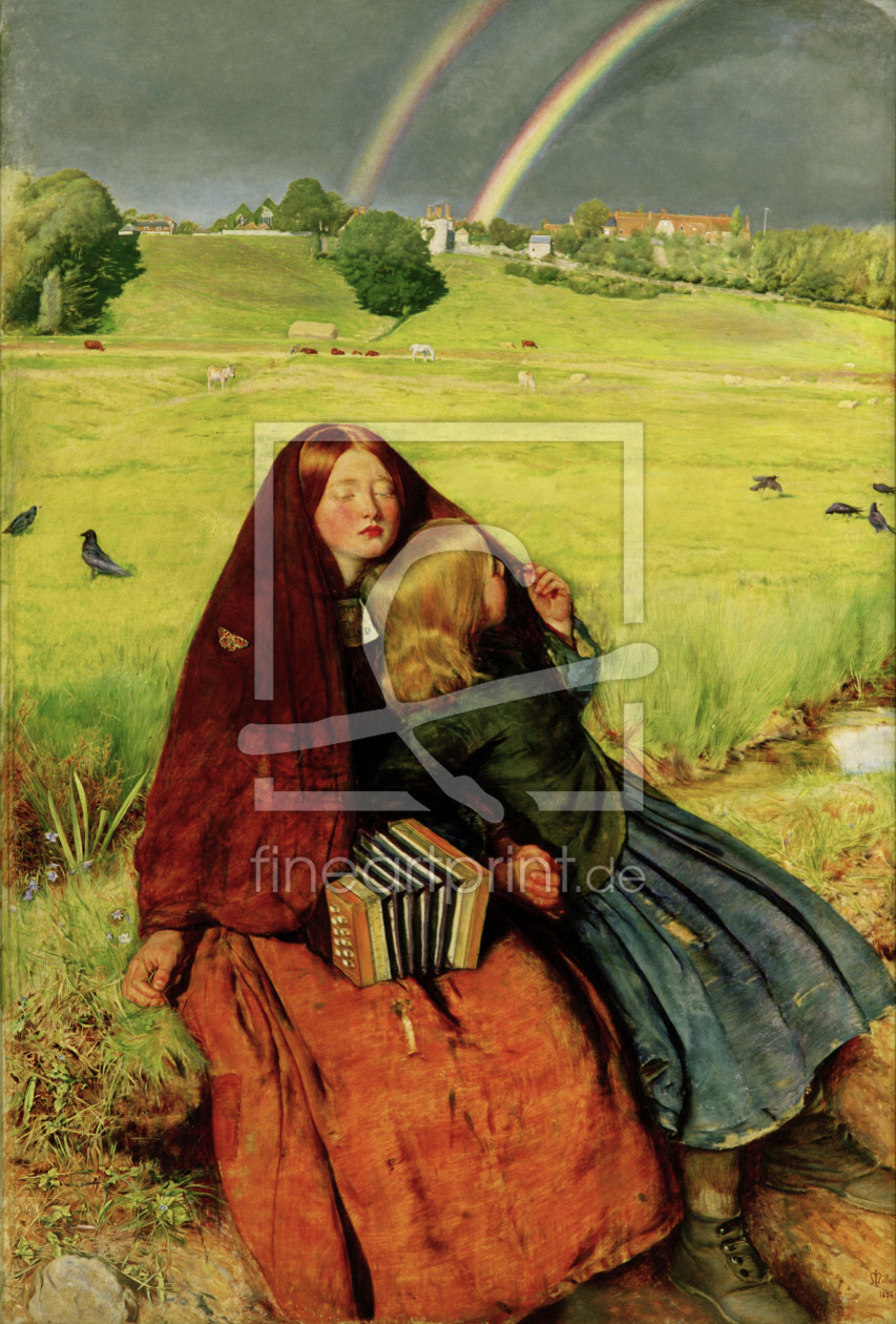 Bild-Nr.: 30004484 J.E.Millais / The Blind Girl erstellt von Millais, Sir John Everett