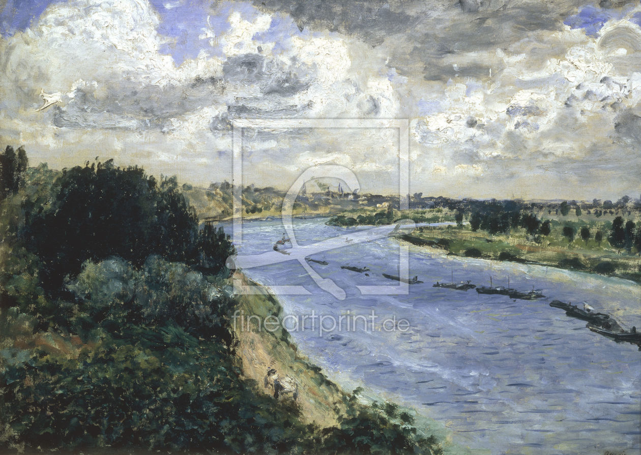 Bild-Nr.: 30004498 A. Renoir / Chalands sur la Seine erstellt von Renoir, Pierre-Auguste