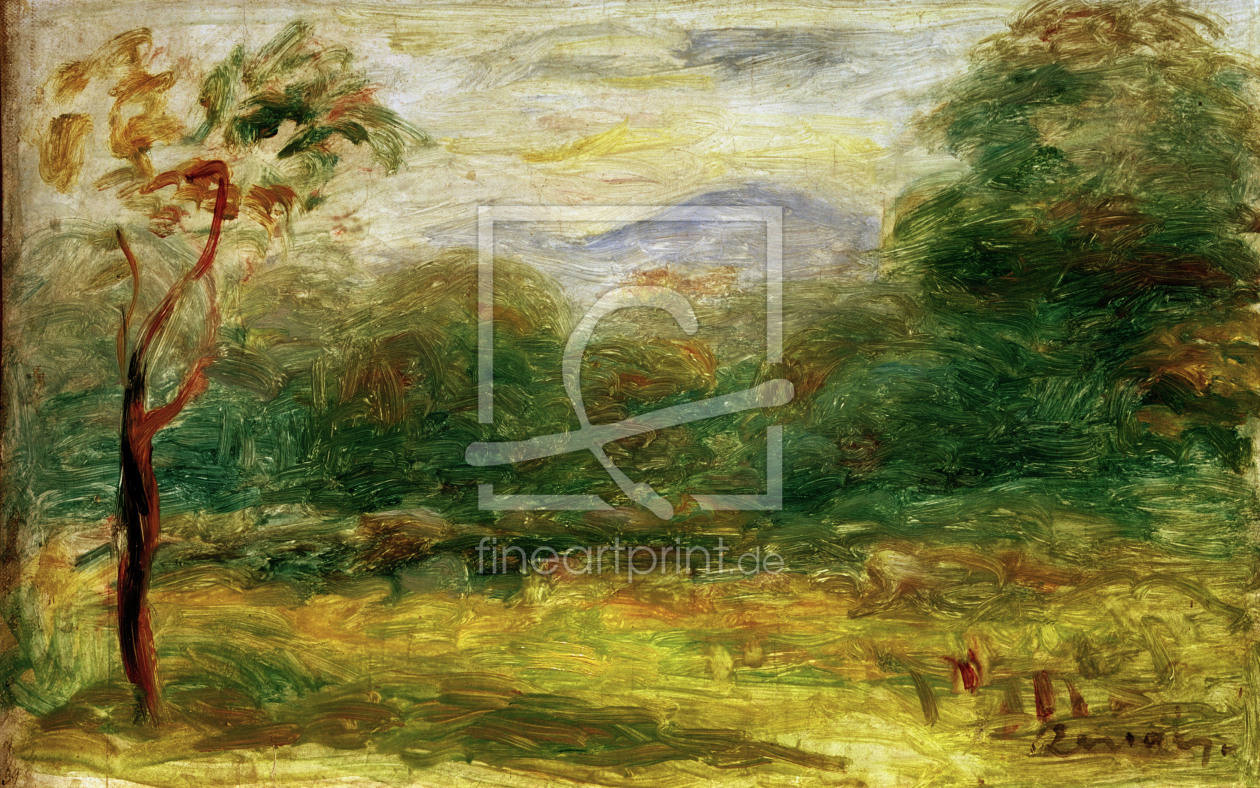 Bild-Nr.: 30004500 A.Renoir, Landschaft in Südfrankreich erstellt von Renoir, Pierre-Auguste