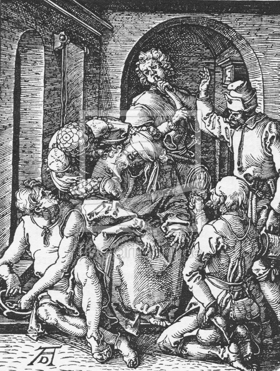 Bild-Nr.: 30004528 The Mocking of Christ / Dürer / c.1509 erstellt von Dürer, Albrecht