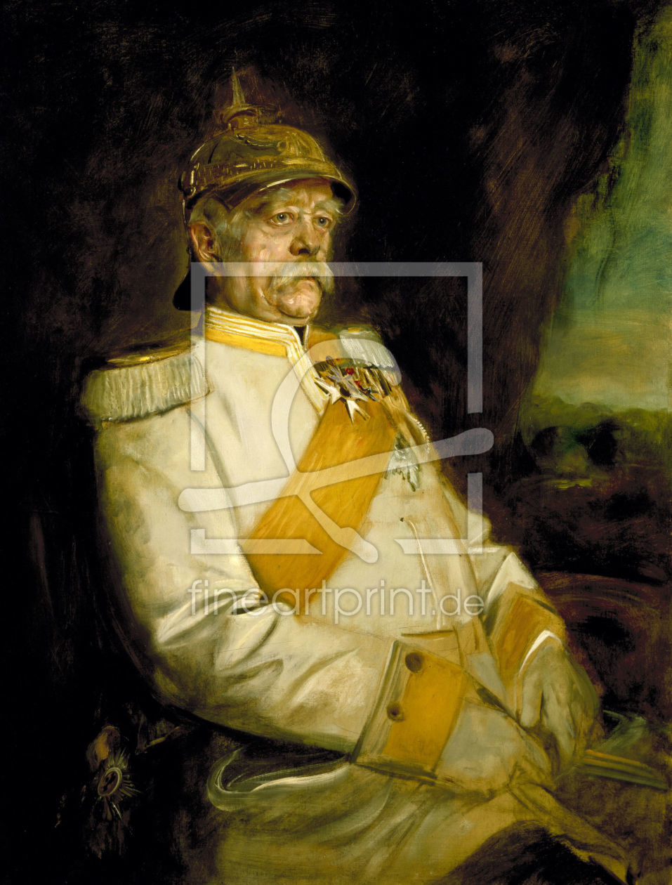 Bild-Nr.: 30004630 Bismarck / Painting by Lenbach / 1890 erstellt von Lenbach, Franz