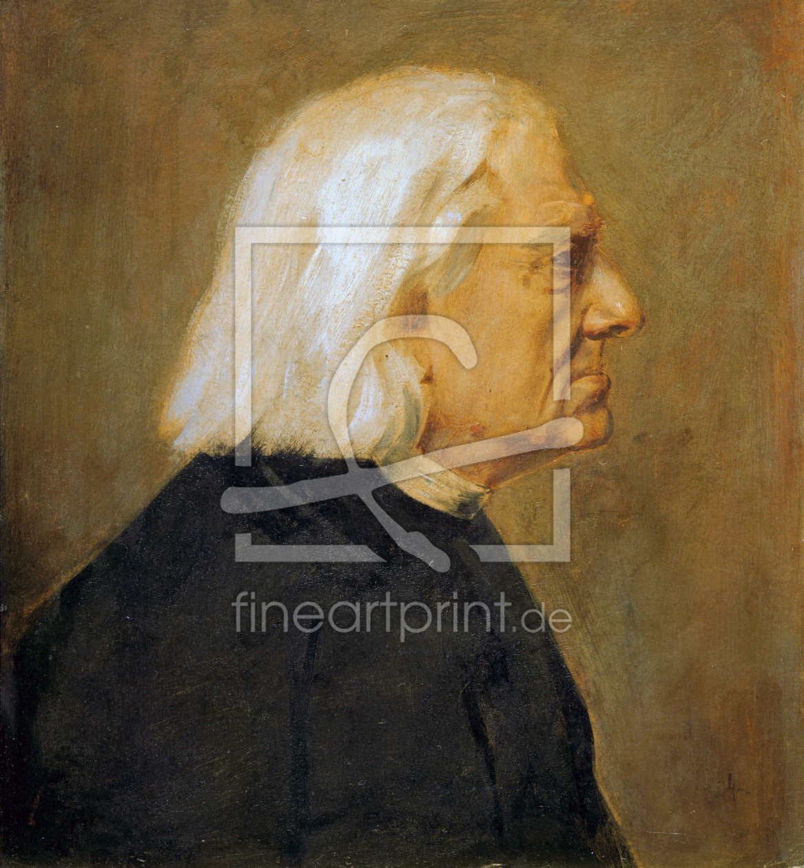 Bild-Nr.: 30004652 Franz Liszt / Painting by Lenbach erstellt von Lenbach, Franz
