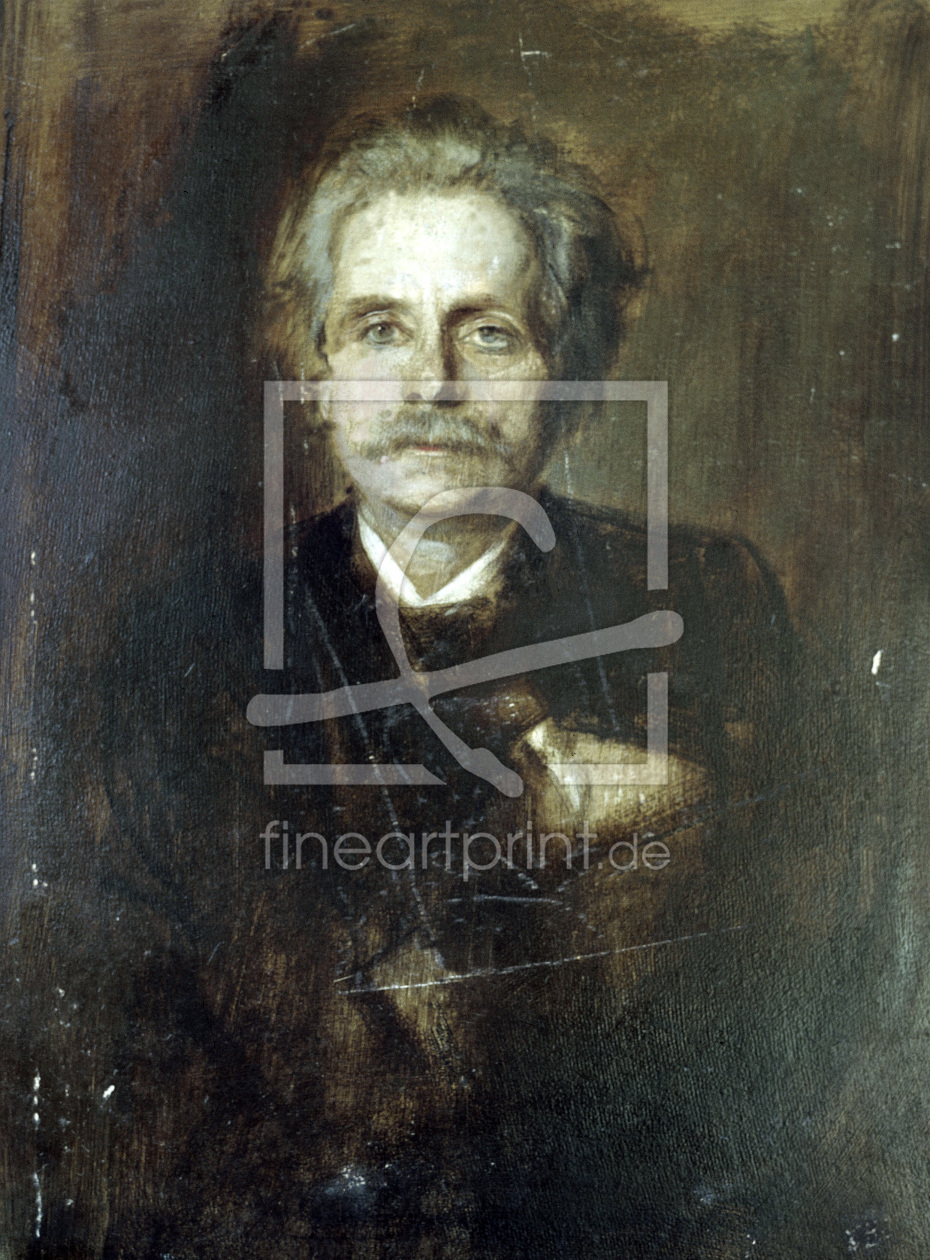 Bild-Nr.: 30004668 Edvard Grieg / portrait by Lenbach erstellt von Lenbach, Franz