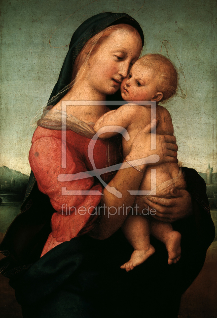 Bild-Nr.: 30004680 Raffael, Tempi Madonna / Paint./c.1507 erstellt von Raffaello Santi (Raffael)
