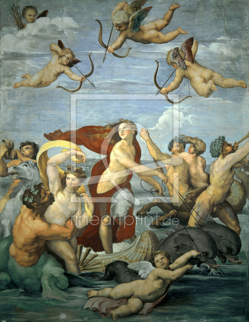 Bild-Nr.: 30004700 Raphael / Triumph of Galatea erstellt von Raffaello Santi (Raffael)