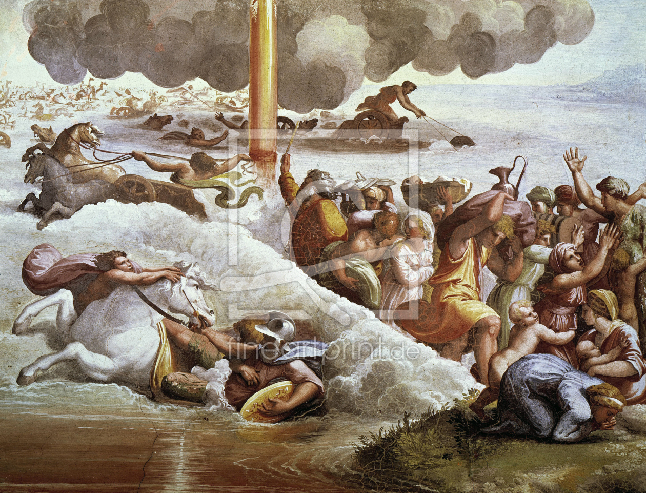 Bild-Nr.: 30004722 Raphael / Israelites and the Red Sea erstellt von Raffaello Santi (Raffael)