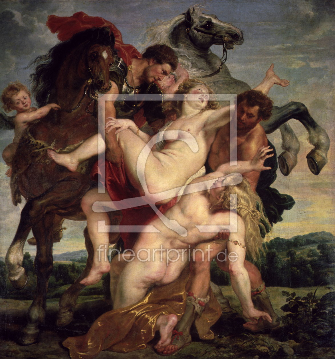 Bild-Nr.: 30004770 Rubens / Rape of Daughters of Leukippos erstellt von Rubens, Peter Paul
