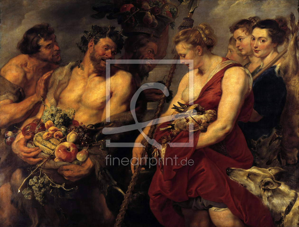 Bild-Nr.: 30005046 Rubens / Diana's Return from the Hunt erstellt von Rubens, Peter Paul