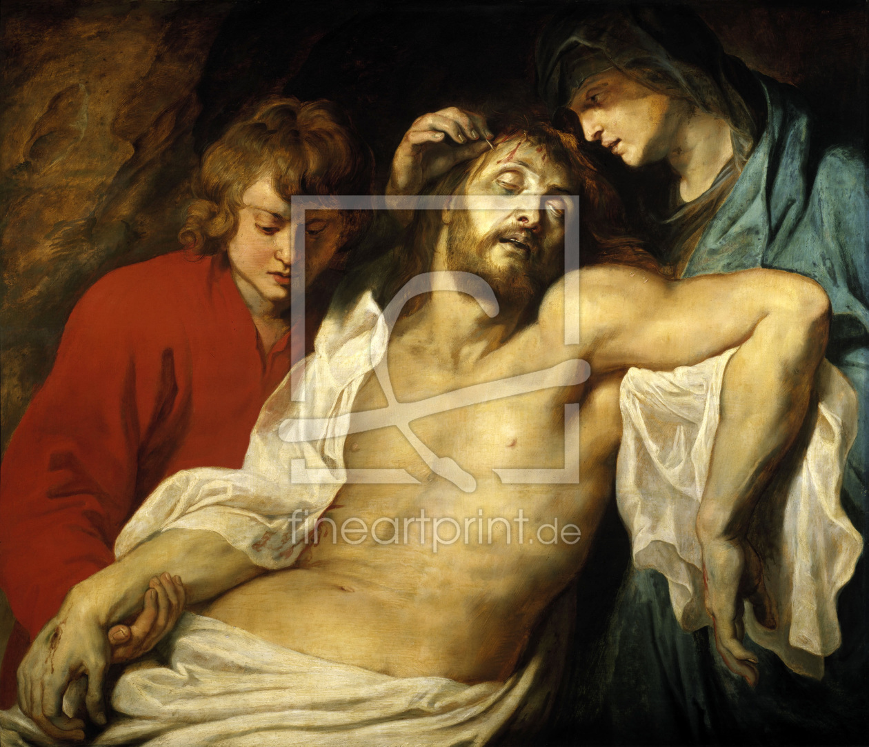Bild-Nr.: 30005052 Peter Paul Rubens, Die Beweinung Christi erstellt von Rubens, Peter Paul