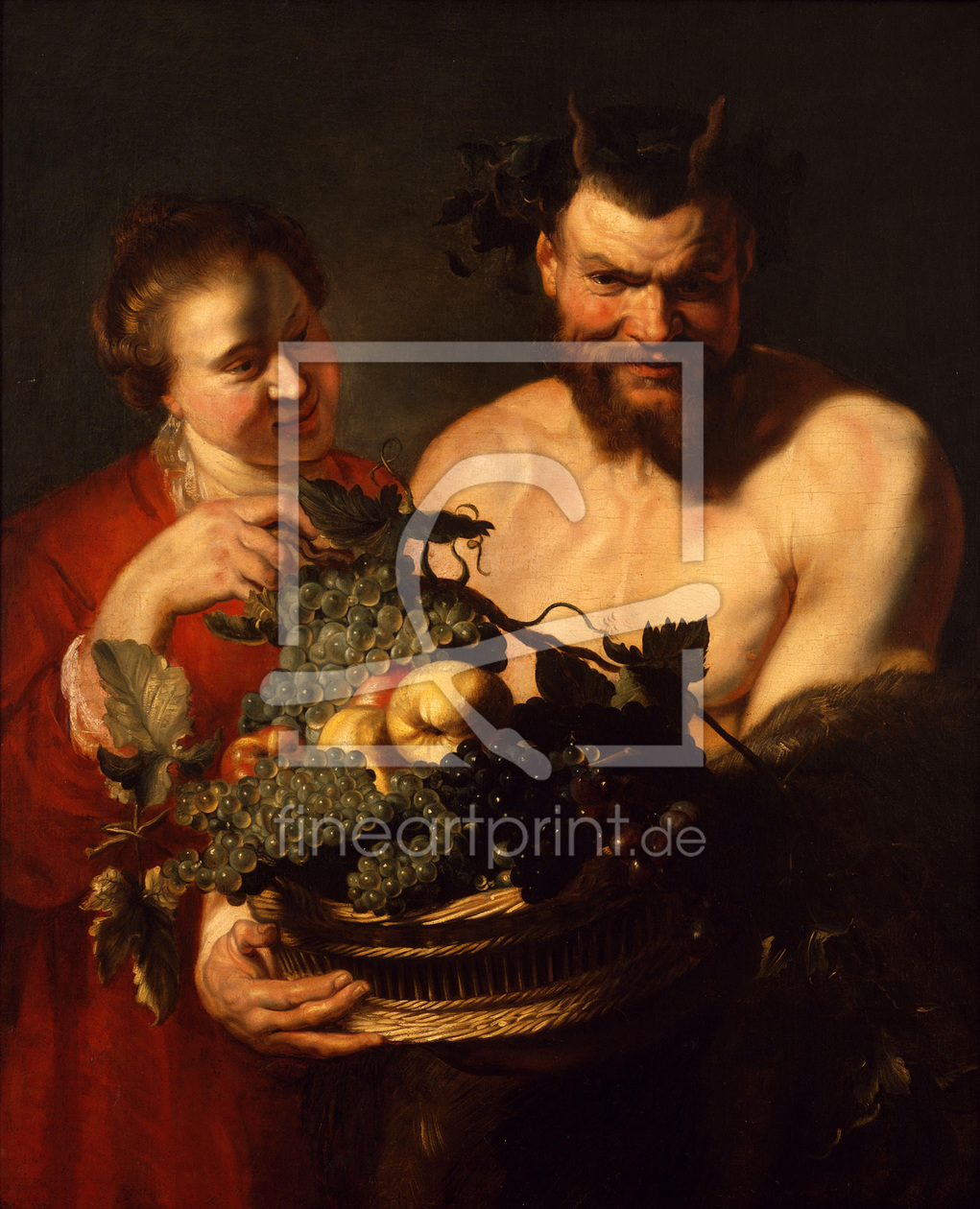 Bild-Nr.: 30005144 Rubens, Faun und MÃ¤dchen erstellt von Rubens, Peter Paul