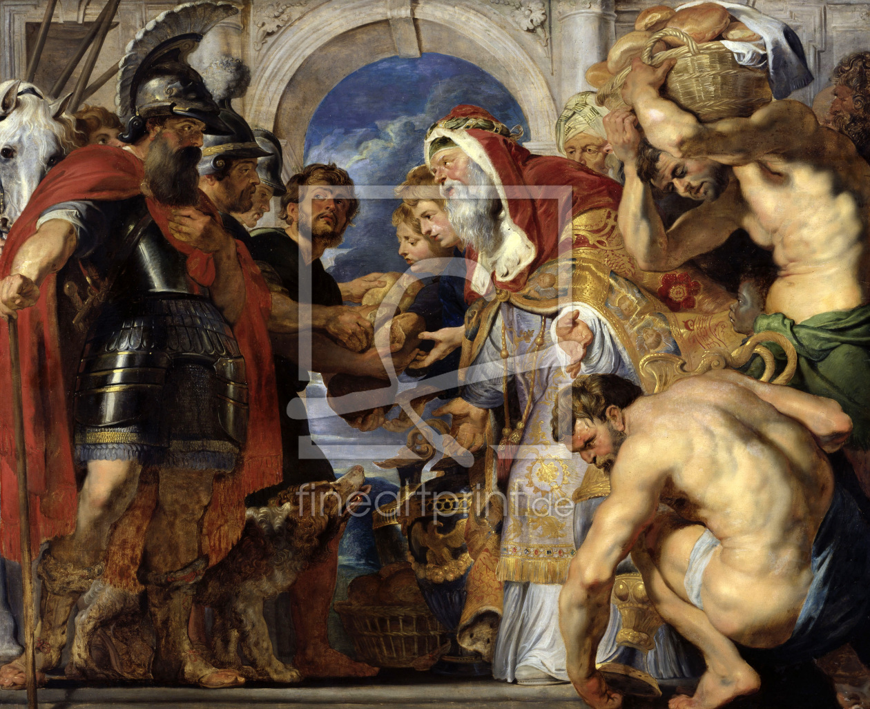 Bild-Nr.: 30005172 Abraham and Melchizedek / Rubens erstellt von Rubens, Peter Paul