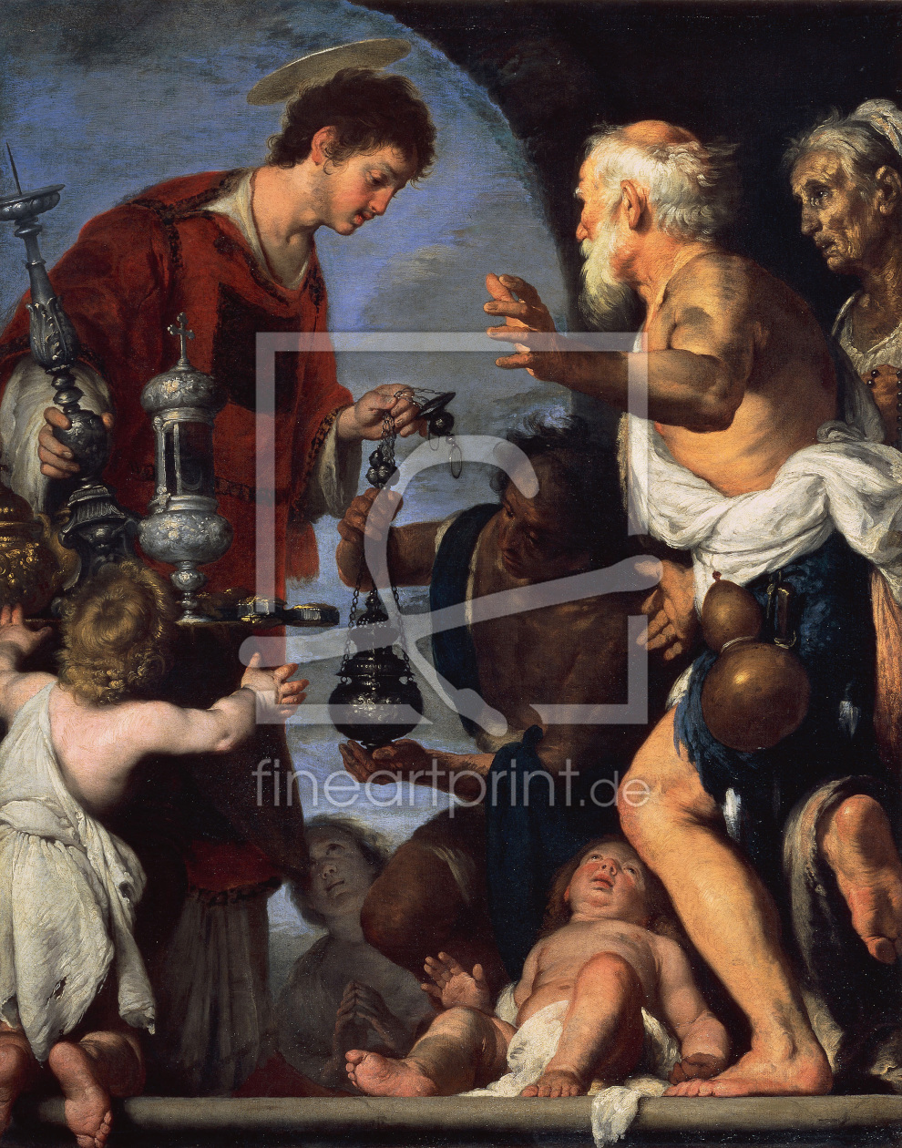 Bild-Nr.: 30005176 P.P.Rubens / The martyrdom of Livinus erstellt von Rubens, Peter Paul