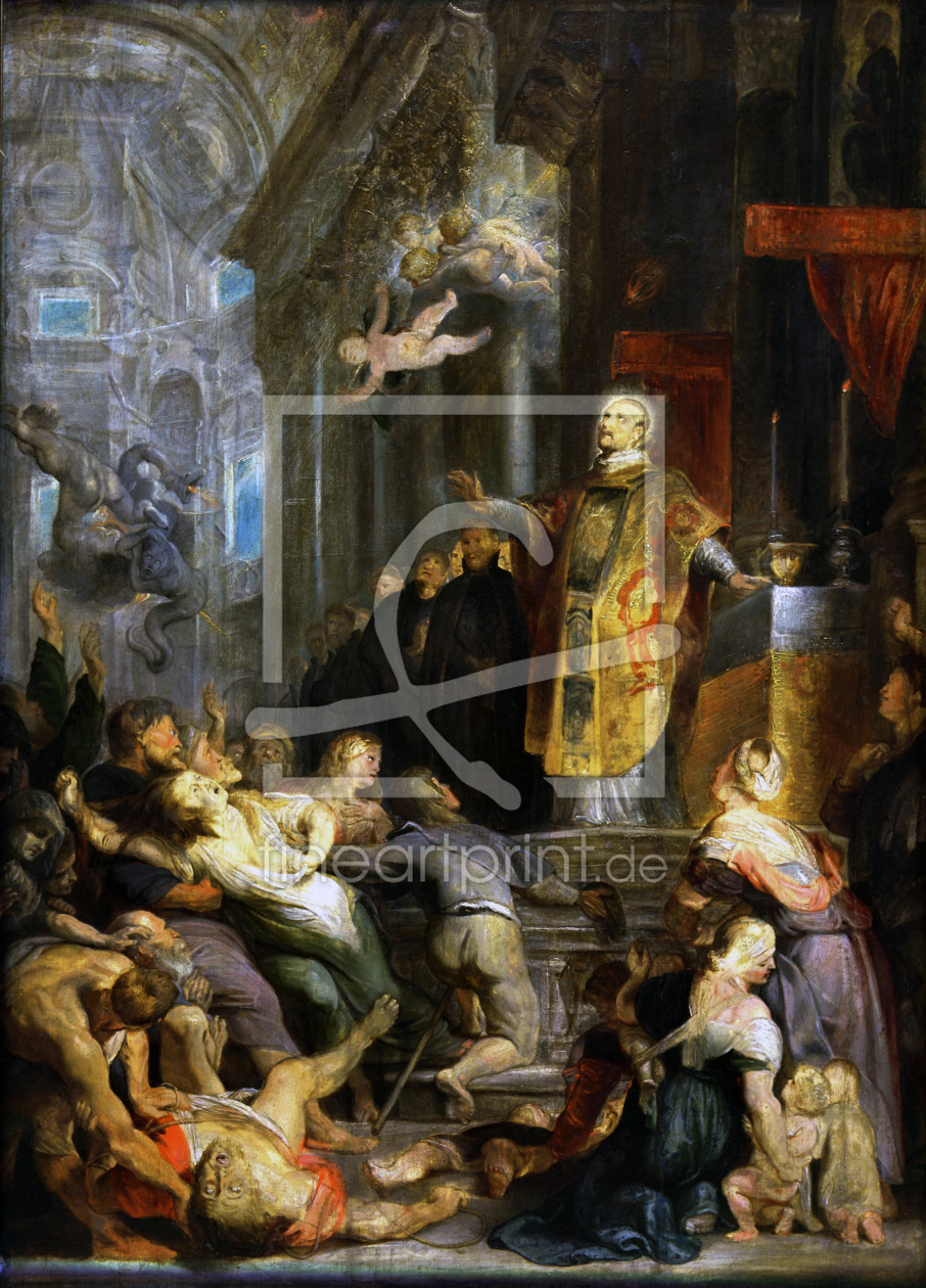 Bild-Nr.: 30005206 Rubens / Wonder ot St. Ignatius erstellt von Rubens, Peter Paul