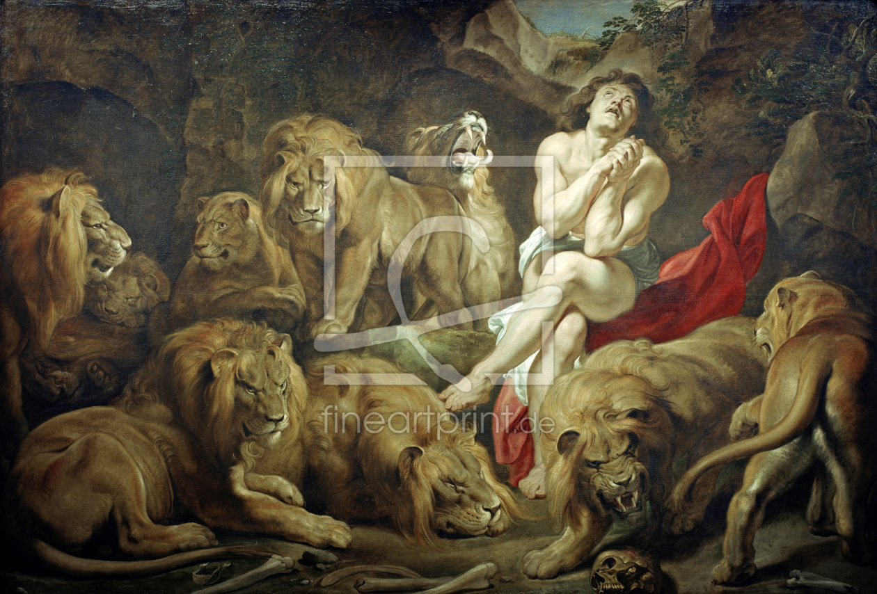 Bild-Nr.: 30005214 P. P. Rubens; Daniel in the Lion's Den. erstellt von Rubens, Peter Paul