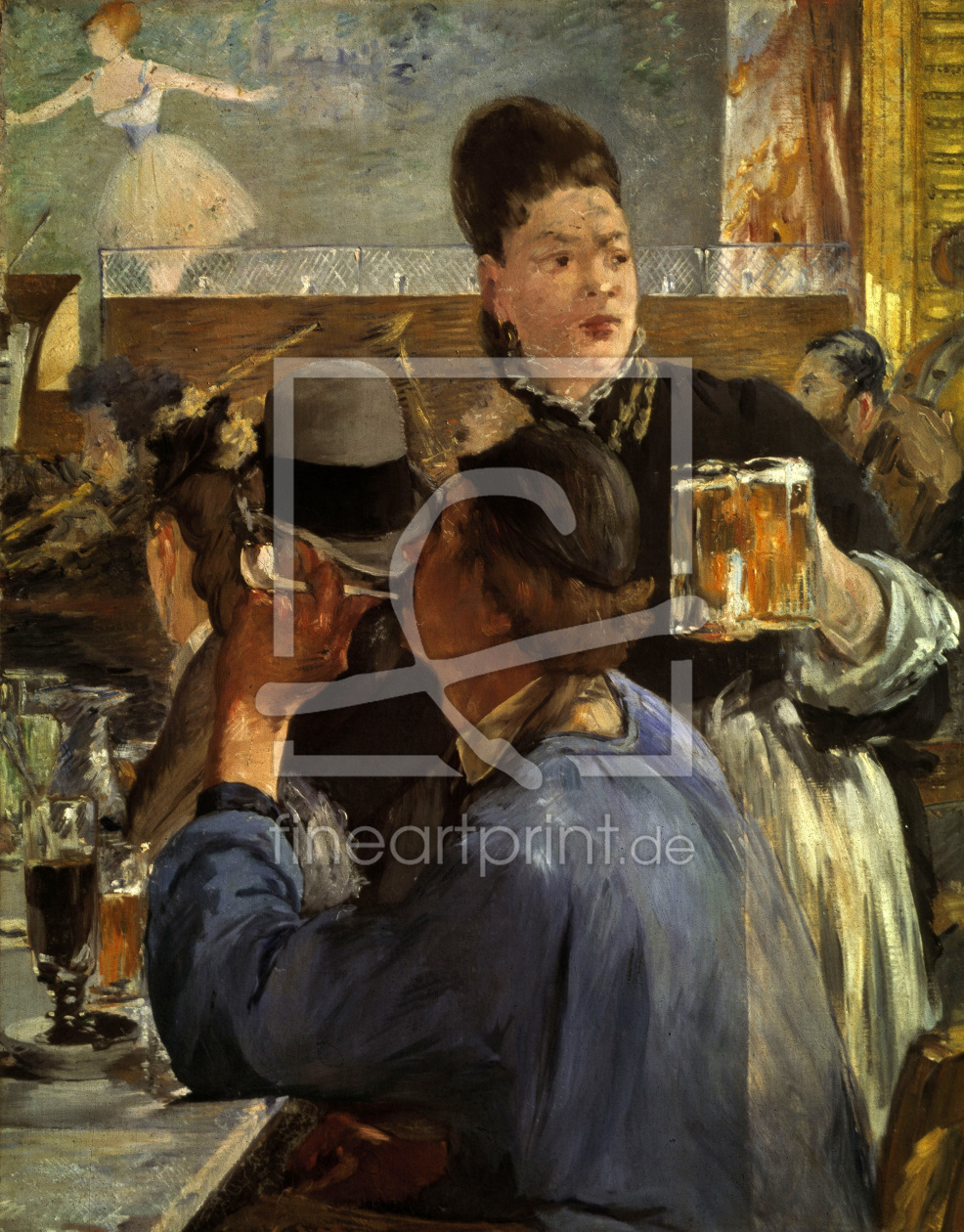 Bild-Nr.: 30005340 Manet / The waitress / 1878-79 erstellt von Manet, Edouard